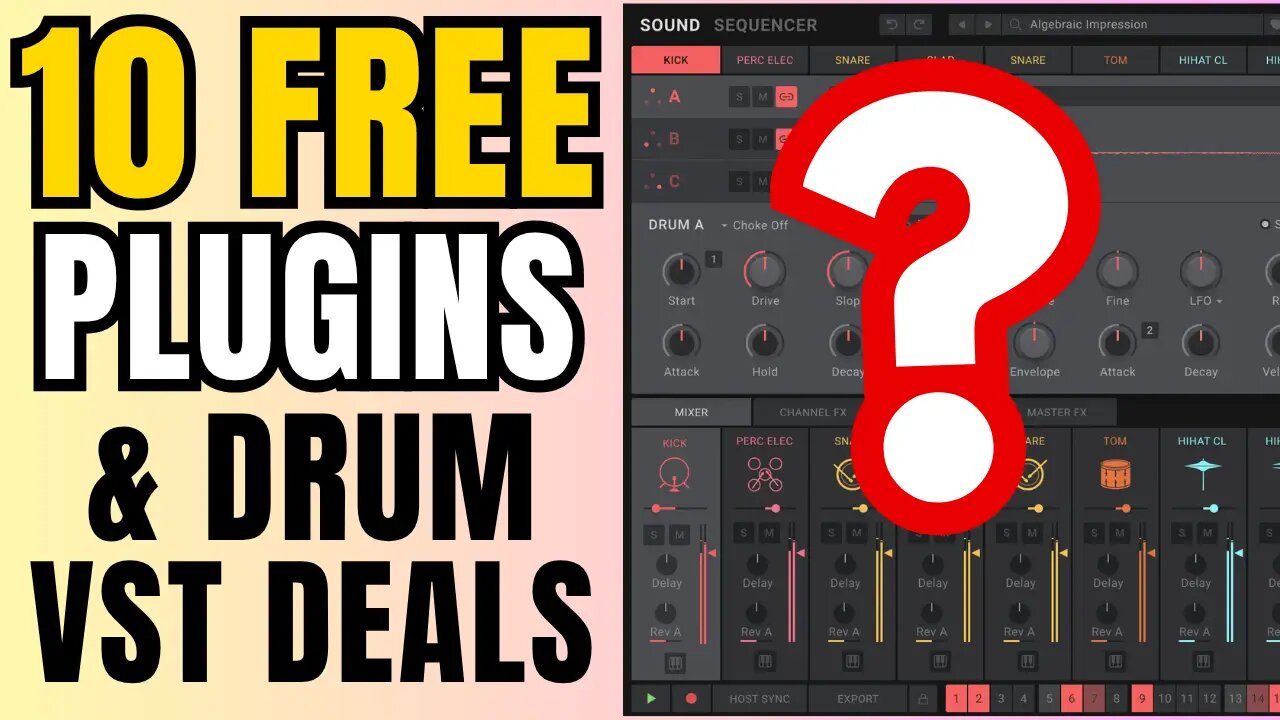 Don’t Miss Out: 10 FREE Plugins + Drum VSTs to Level Up Your Music! BFD 3.5 TRIAZ Drum Machine UJAM