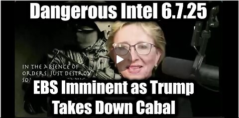 Dr. Lee Merritt Dangerous Intel 6.7.25 | EBS Imminent as Trump Takes Down Cabal