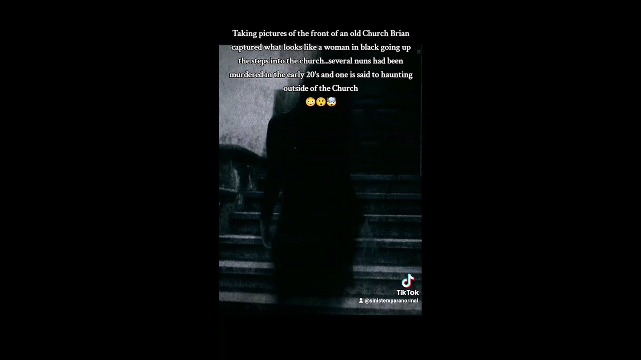 Ghost of Nun captured on camera