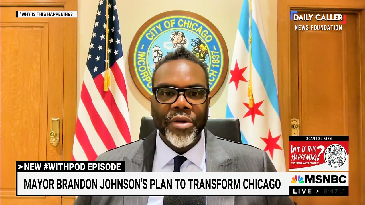 Mayor Brandon Johnson Admitted Crime Surge