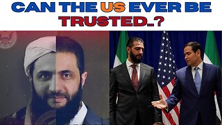 Al Sharaa - A Terrorist or a President? Can the US be ever trusted?