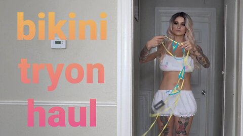 Bikini tryon haul