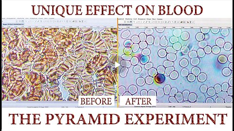 Unique Effect on Blood: The PYRAMID Experiment...