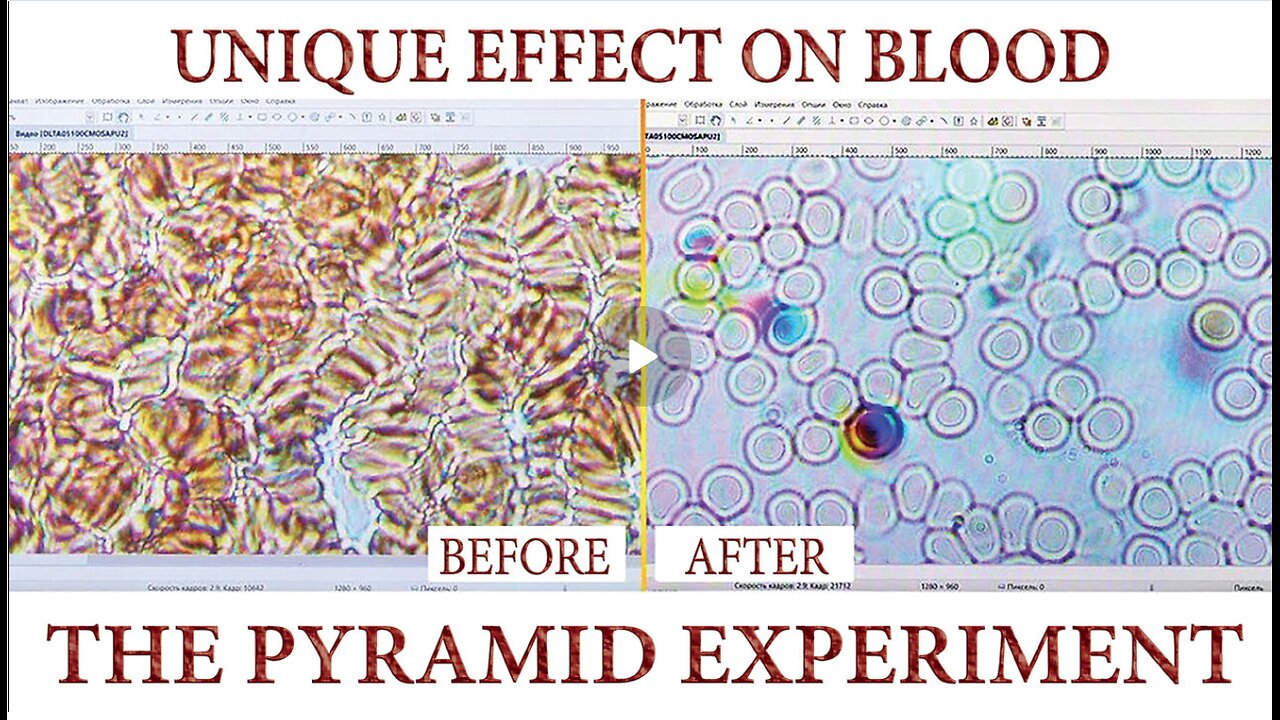 Unique Effect on Blood: The PYRAMID Experiment...