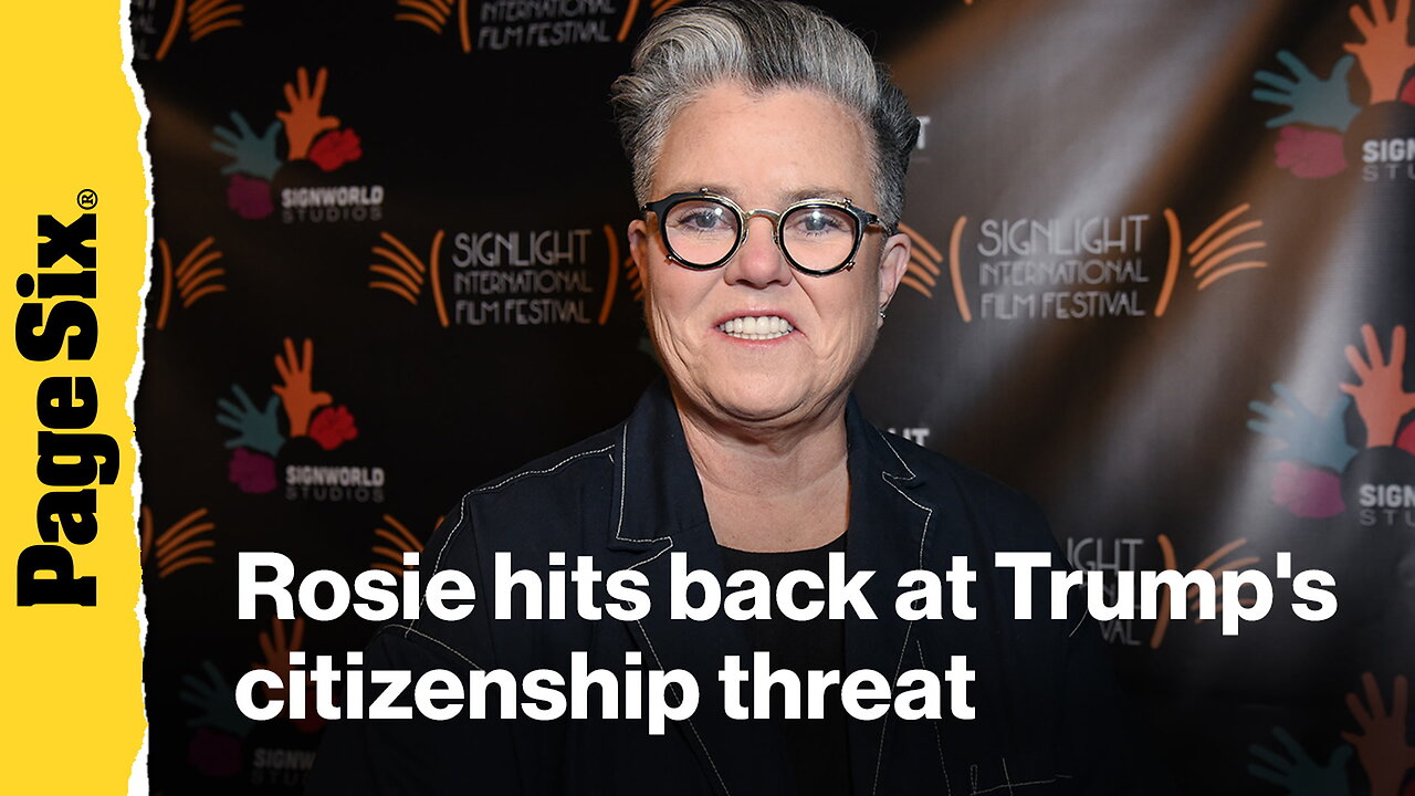 Rosie ODonnell hits back at Trumps citizenship threat in heated rant: Ive had 20 years of abuse