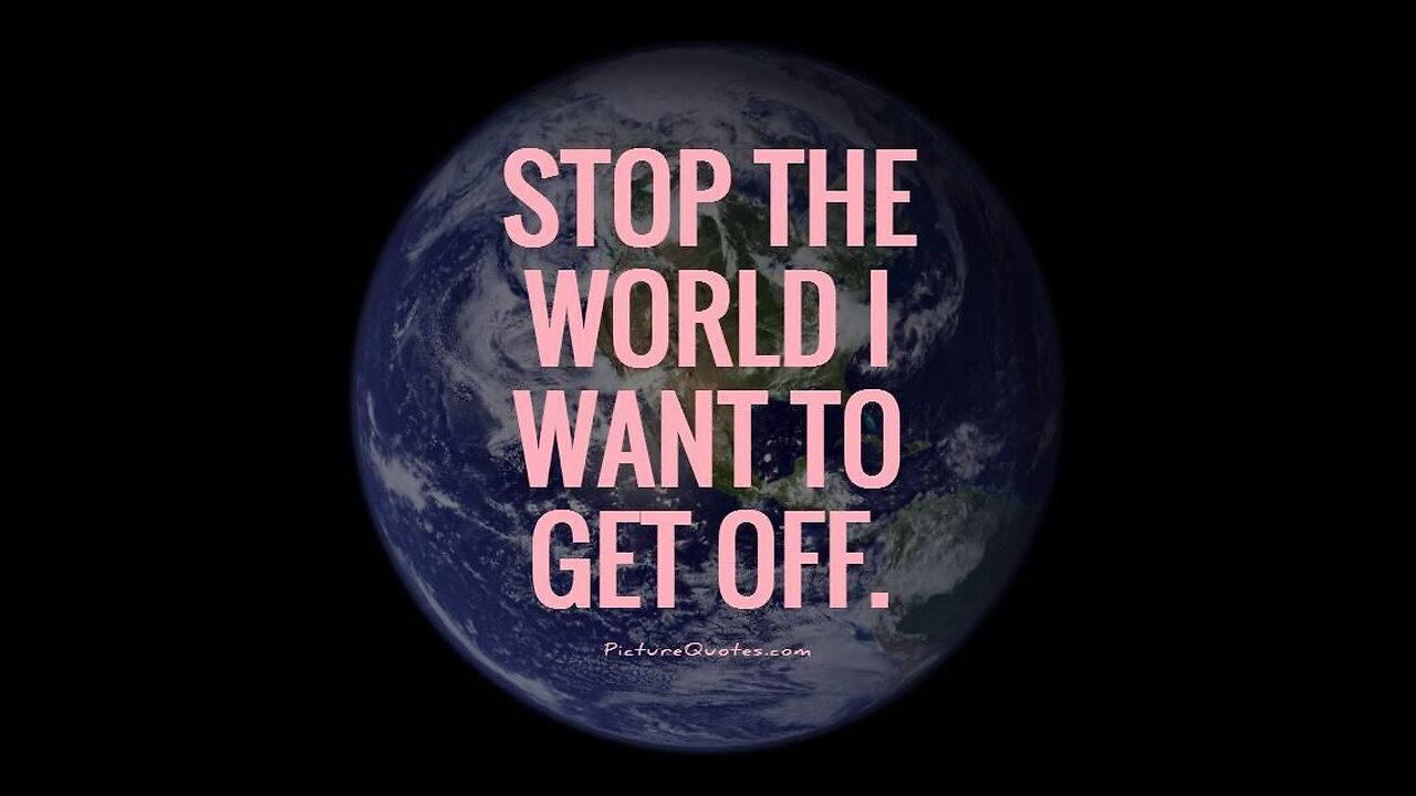 Hating the World??