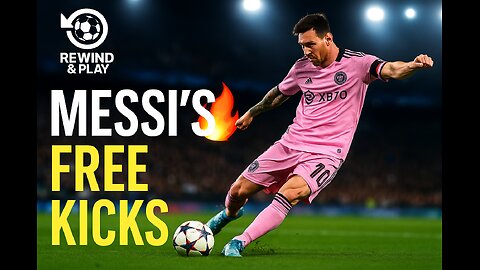 Messi’s Best Free Kicks – From Miami to Barcelona to Argentina! 🔥⚽