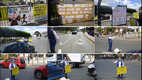Gower Memorial T-Junction, Stratford upon Avon 5: Midlands Activists – The Speed of Science – Money.