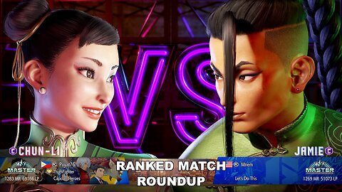 Kuya Kalbo SF6 Ranked Match Roundup. Chun Li Master Rank [Hori Fight Stick]