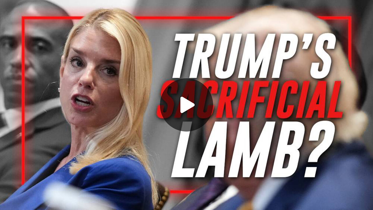 BREAKING EXCLUSIVE: AG Pam Bondi To Take The Blame For The Epstein Case Whitewash Political Firestorm Before Her Ultimate Removal, According To FBI & WH Intel Sources