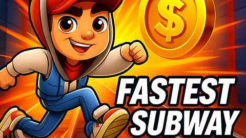 “He Jumps for Every Coin! 🔥 Fastest Subway Run Ever!”