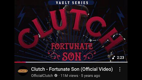Clutch - Fortunate Son