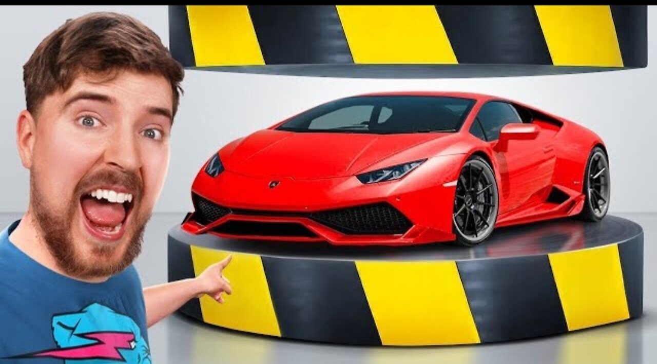 Haidrolik Prees Vs Lamborghini @mrbest
