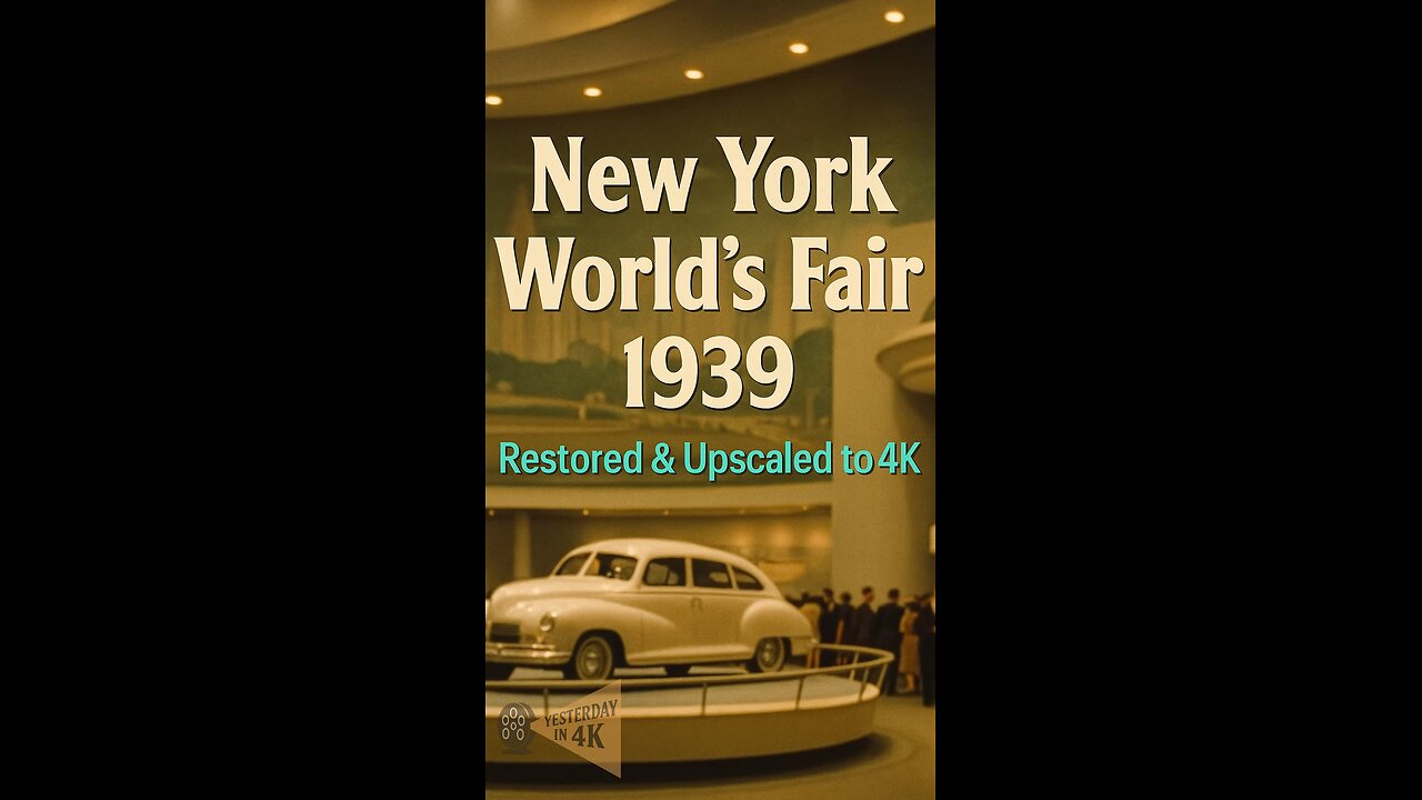 1939 NY World’s Fair Restored: See the Dreams of the Future in 4K! 🌠🗽