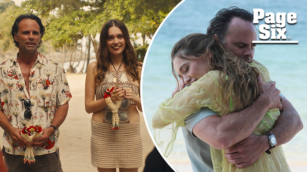 Everything we know about 'White Lotus' co-stars Walton Goggins and Aimee Lou Wood's potential feud