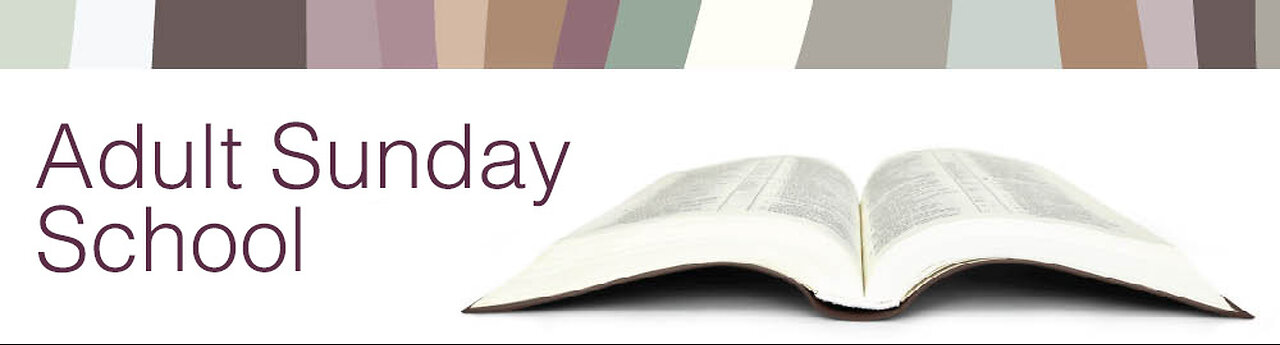 Sunday School 6-1-2025