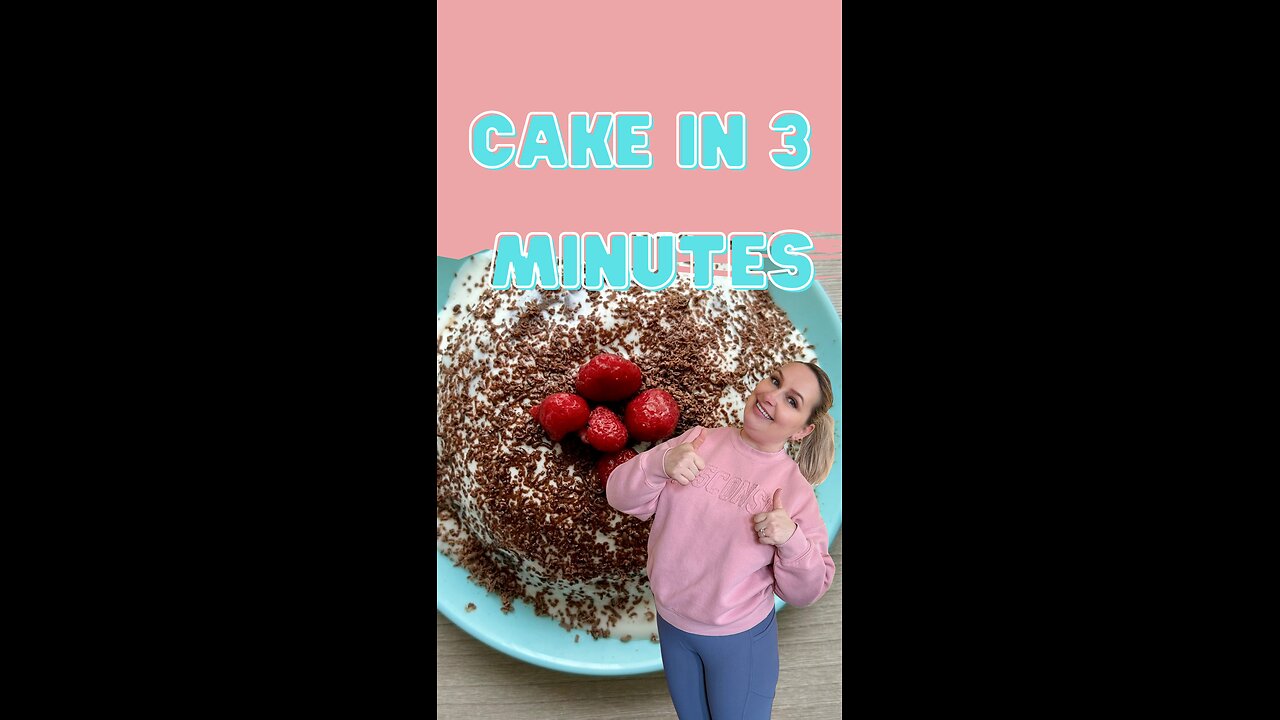 3-Minute Microwave Cake — Too Good to Be True? Let’s Find Out.
