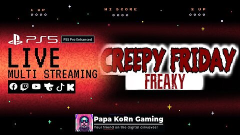 🔴LIVE October 17, 2025 Creepy Freaky Friday! #PapaKoRnGaming