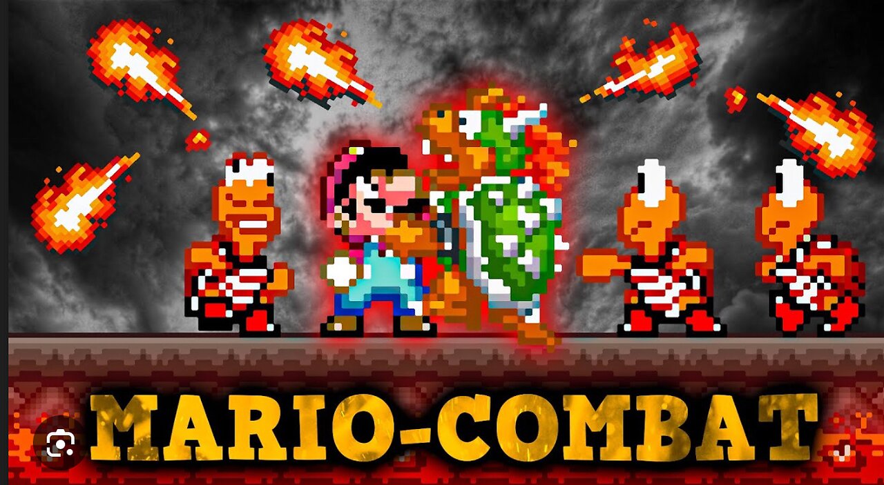 MARIO Mortal Kombat Is Crazy