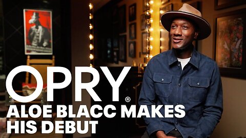 Aloe Blacc Makes His Opry Debut!
