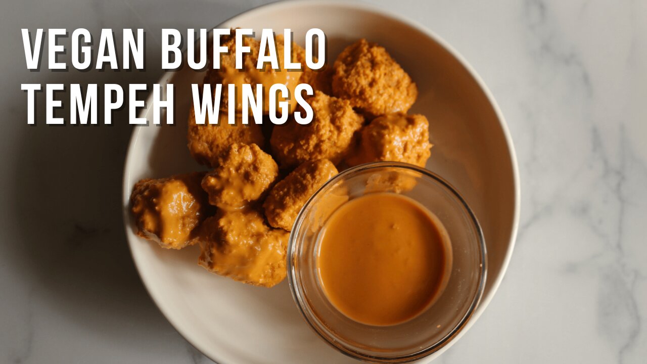 These Vegan Tempeh Wings Are So Crispy!