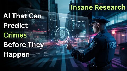 AI That Can Predict Crimes Before They Happen
