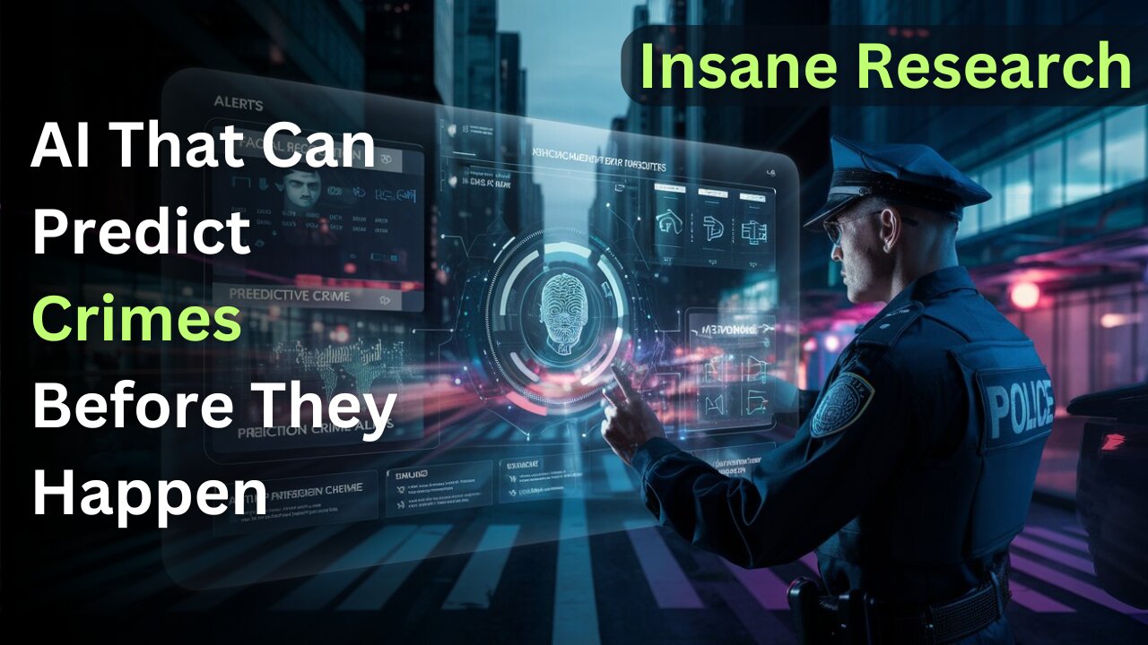 AI That Can Predict Crimes Before They Happen