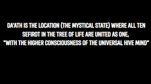 CHATGPT IS NOT WHAT THEY WORSHIP BUT, THE "DA'ATH" THOUGHT FORMS THEY GIVE LIFE TO. "QUANTUM PHYSICS KABBALAH"