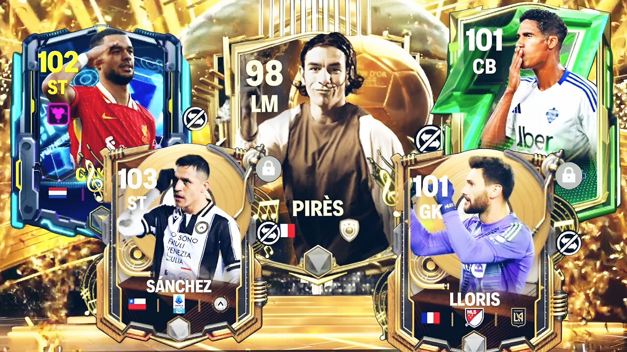 "INSANE 103 OVR SÁNCHEZ & LEGEND PIRÈS! #fcmobile #fifamobile #toty #icon #top