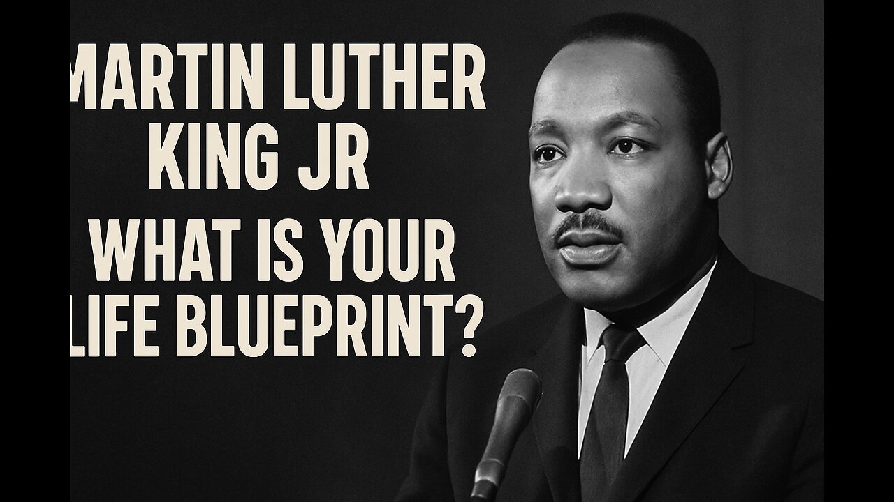 MARTIN LUTHER KING JR - WHAT'S YOUR LIFE BLUEPRINT