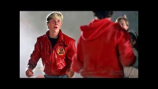 Beach Fight Scene | THE KARATE KID (1984) Movie CLIP HD