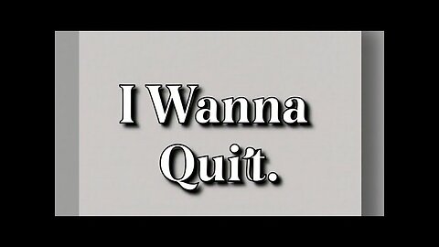 I Wanna Quit||Korean Video Song