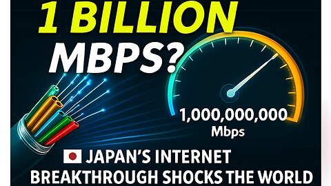 Japan Just Broke the Internet — 1 Billion Mbps Across 1,123 Miles!