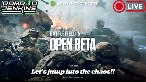 LIVE NOW! Battlefield 6 is AMAZING! 492/500 followers!!