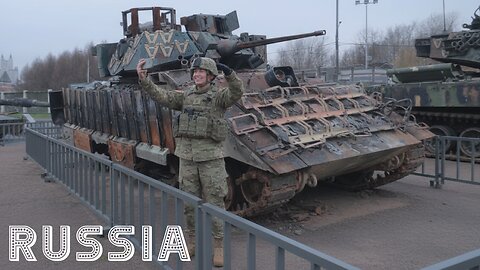 [RU] Moscow: Walking Tour [Military equipment of NATO and Russia / Panasonic HC-X1600]