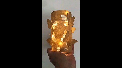 Glass Decoration By Hand Made || Arts Craft And Diy