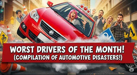 Worst Drivers of the Month! (Compilation of Automotive Disasters!)