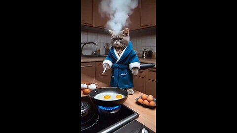 Paws & Pans: The Cooking Cat🎉🙀😹😹