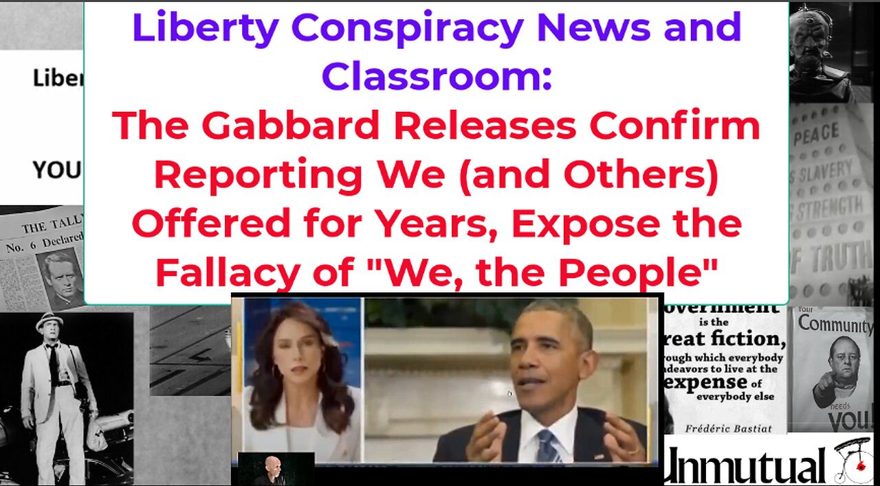 Liberty Conspiracy Classroom: Gabbard Releases Expose A Major Fallacy Underlying Statism