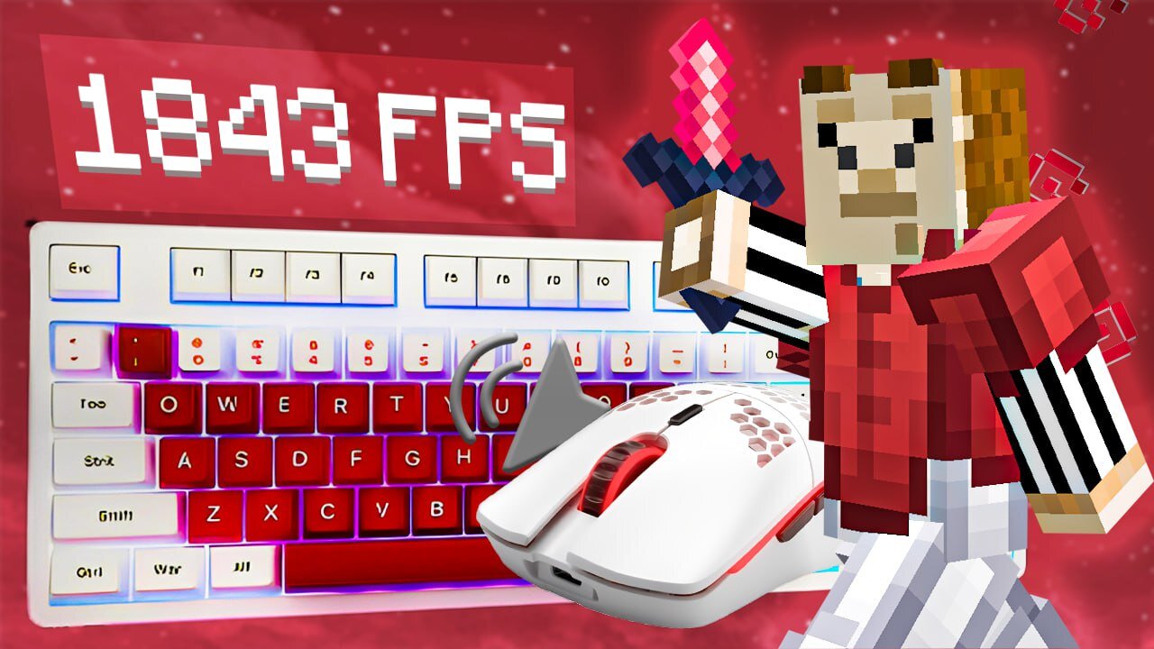 (Breezily Bridging) Bedwars ASMR Keyboard & Mouse Sounds | Hypixel Bedwars