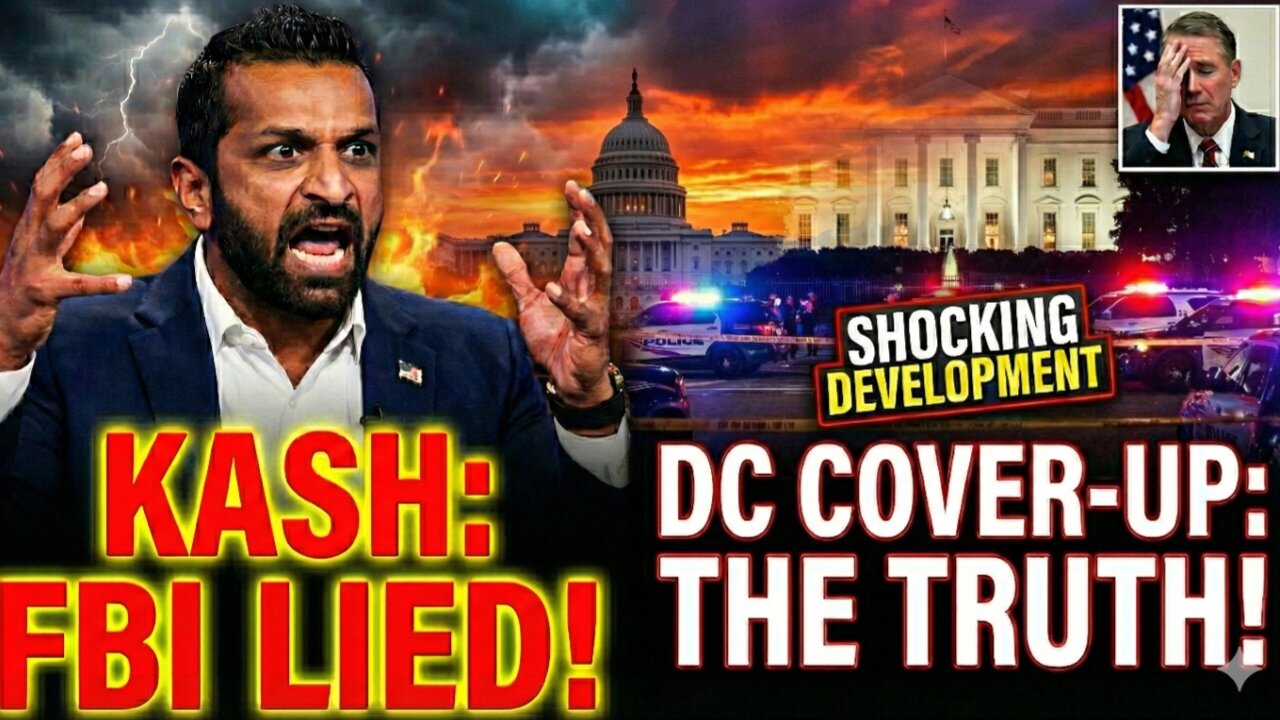 🟢 Breaking News: Kash Patel LIVE On DC Shooting | FBI Director Reveals SHOCKING New Details Near White House Attack