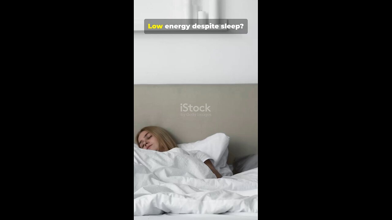 Low Energy Despite Sleep? 😴 Mitochondrial Sluggishness Explained ⚡