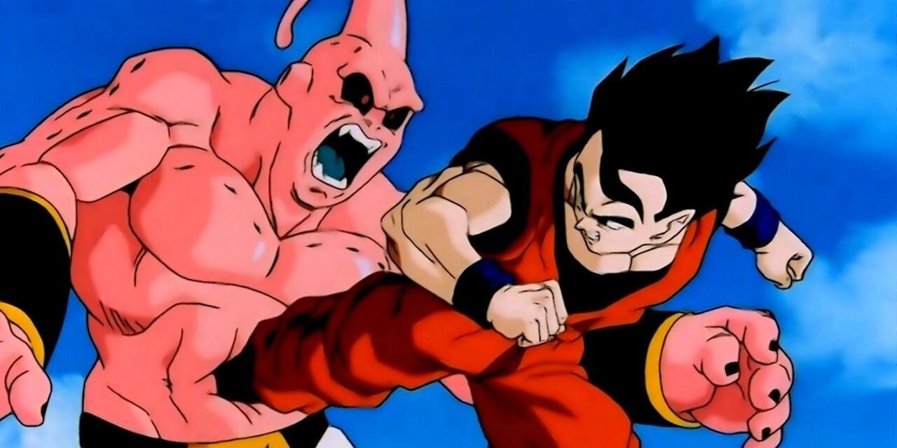 Ultimate Gohan Demolishes Super Buu and Saves Goten and Trunks