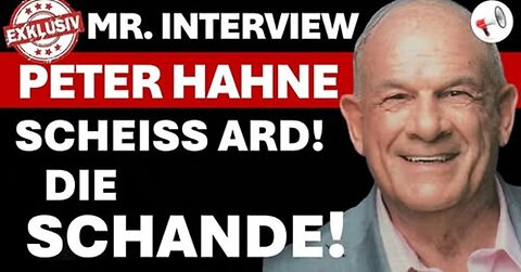 Peter Hahne : Unfassbare Schande um das ARD Sommerinterview mit Dr. Alice Weidel