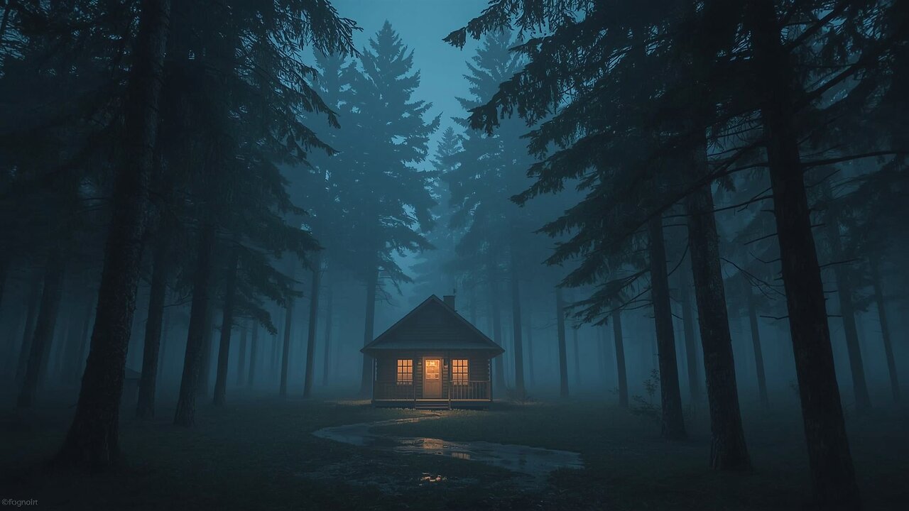 Relax deeply with this gentle rain sound on a black screen — ideal for falling asleep quickly and deeply.