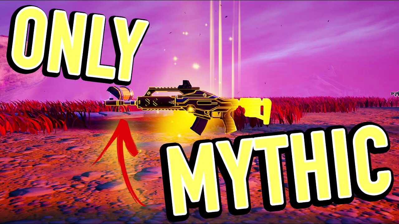 Fortnite *MYTHIC* ONLY CHALLENGE (goes wrong...)