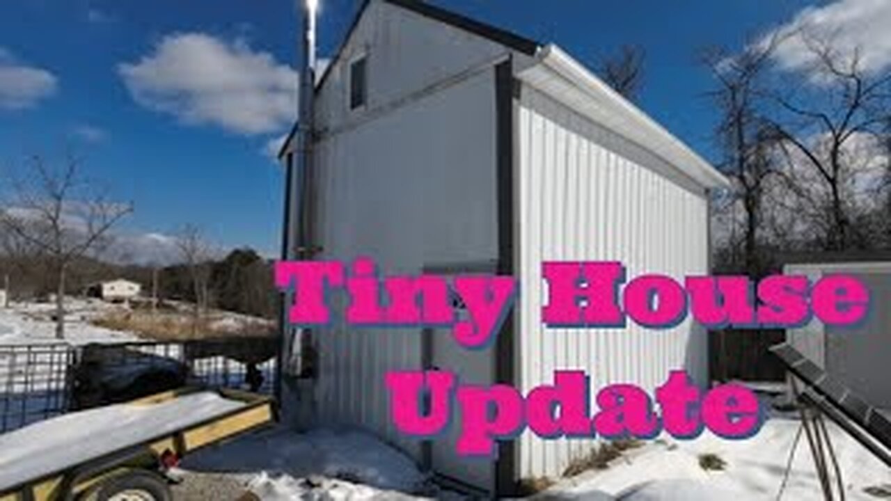 Tiny house update Jan 2025 #tinyhome #tinyhouse