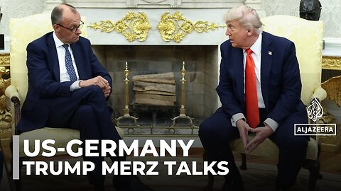 Merz and Trump hold talks in DC_ expose divide on Russia-Ukraine war