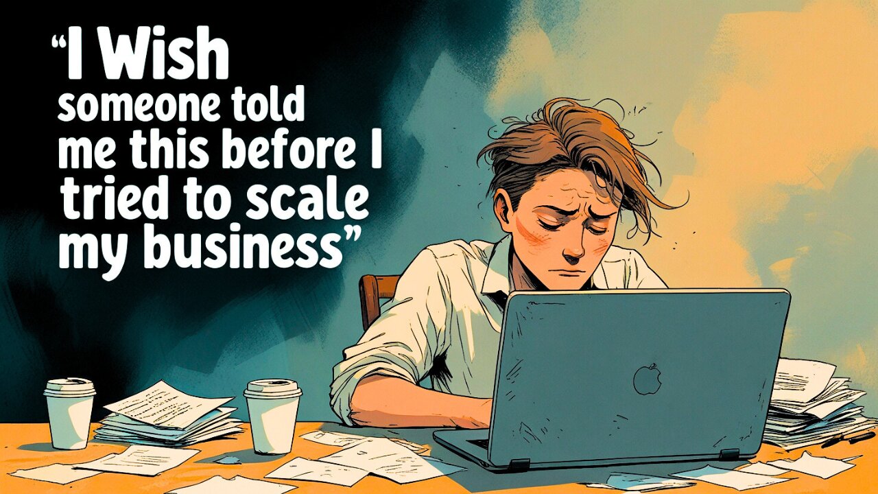 I Wish Someone Told Me This Before I Tried to Scale My Business