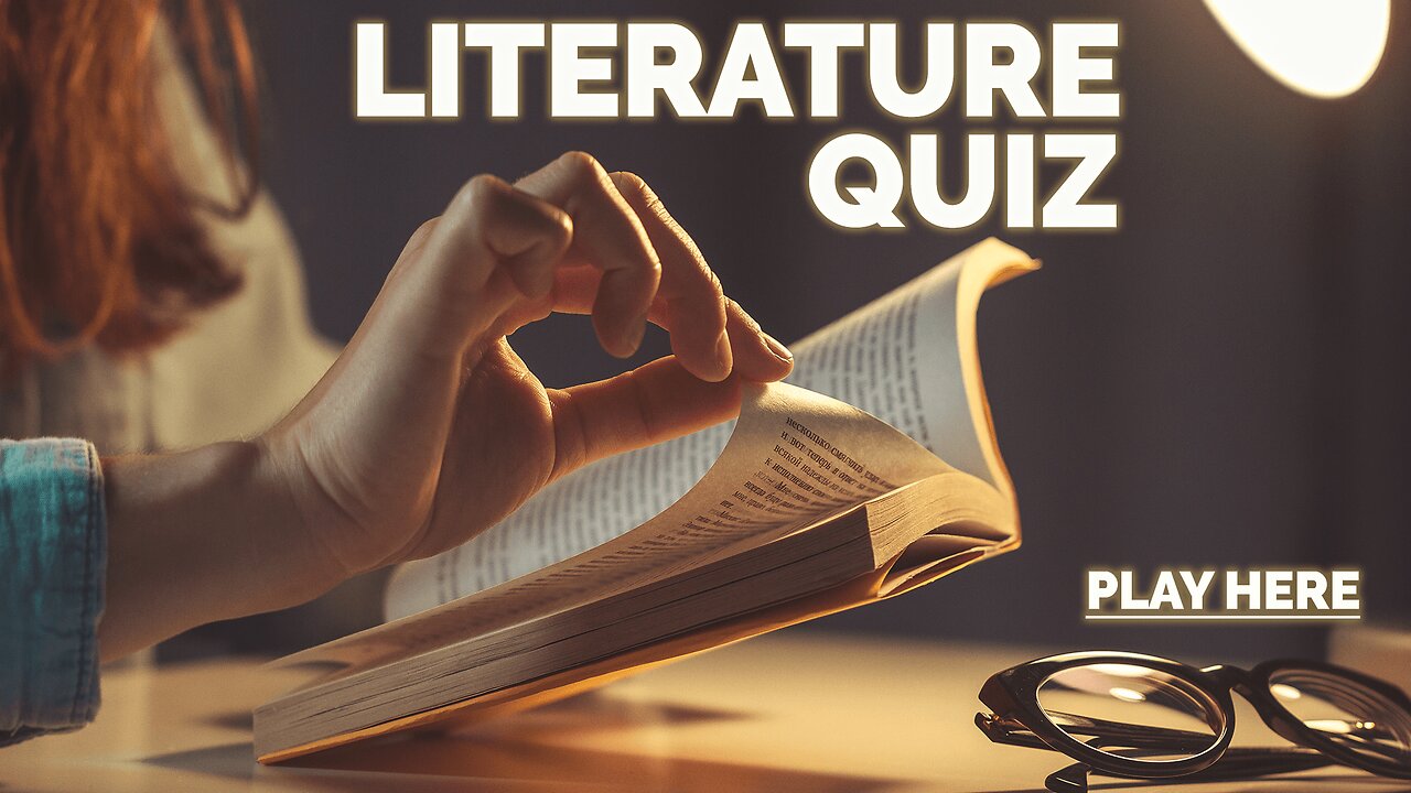 Hard Literature Quiz